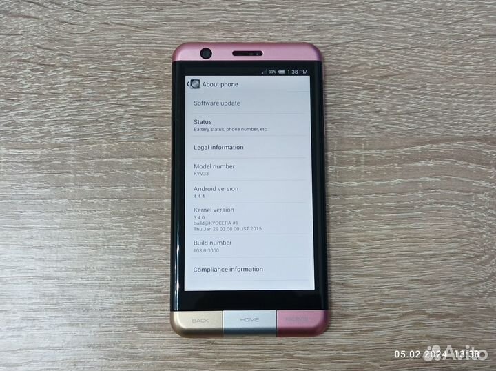 KYOCERA AU KDDI Urbano L03 KYY23, 2/16 ГБ