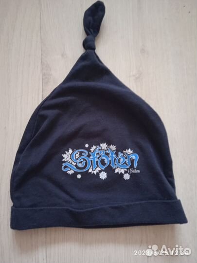 Шапки детские тонкие 6-18мес