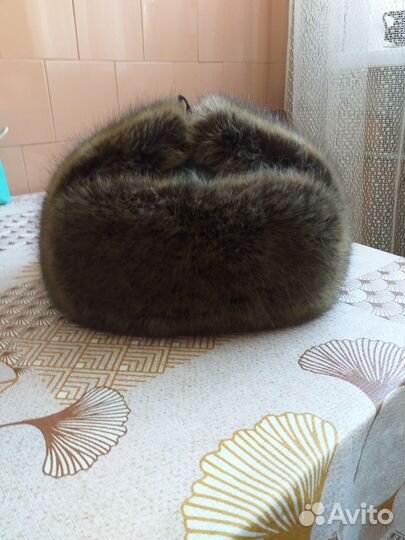 Мужская шапка из бобра