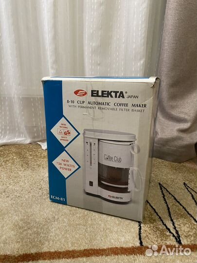Кофеварка elekta