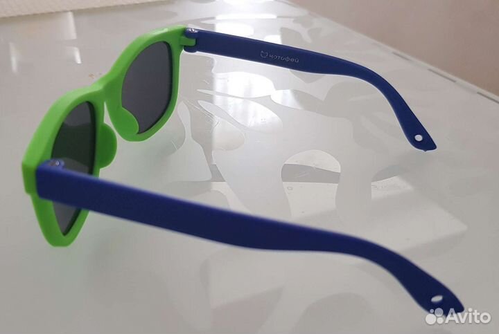 Новые Очки солнцезащитные детские Котофей