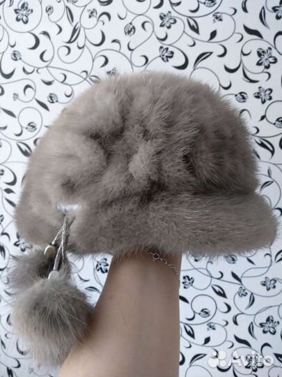 Шапка норковая