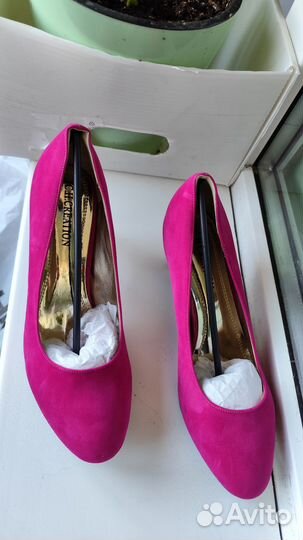Туфли новые бархатистые 41