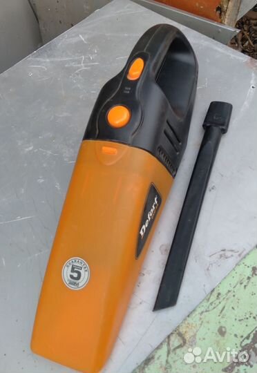 Пылесос автомобильный с чехлом