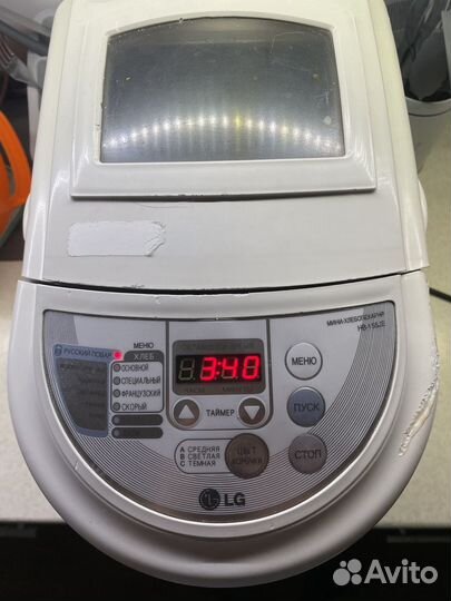 Хлебопечка lg156je