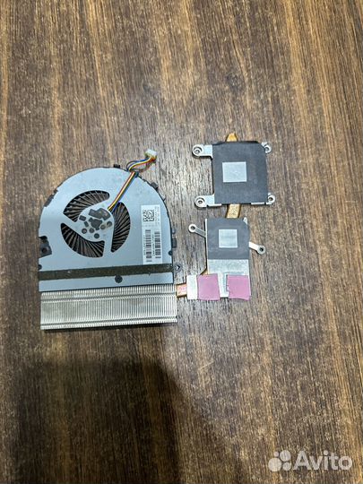 Система охлаждения hp 15-da 15-db всборе