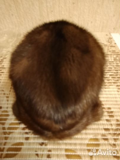 Шапка норковая женская