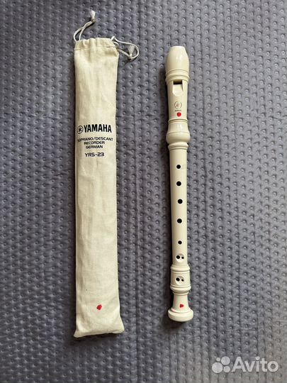 Блок флейта yamaha и ноты