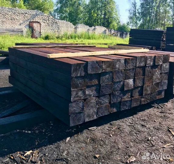 Шпала : Ель, С производства, Тип 1, Необработанные