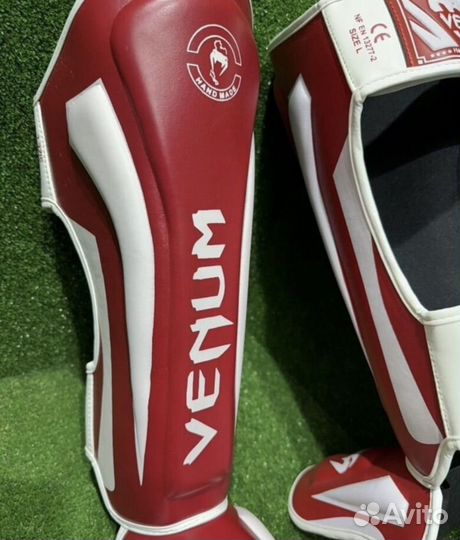 Кожаный шитки venom для мма