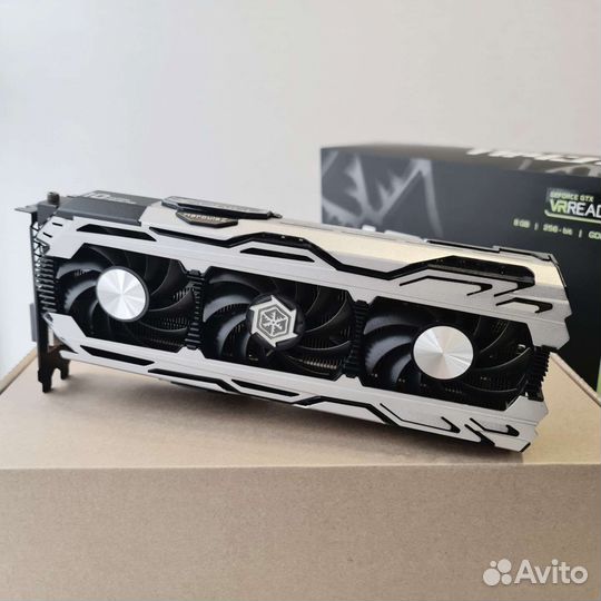Видеокарта GTX 1070 Inno 3d