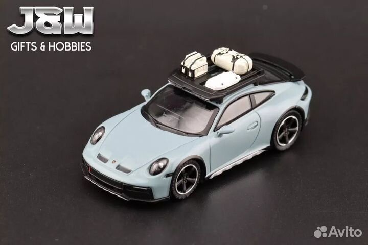 Mini GT Porsche 911 Dakar Shade Green Metallic