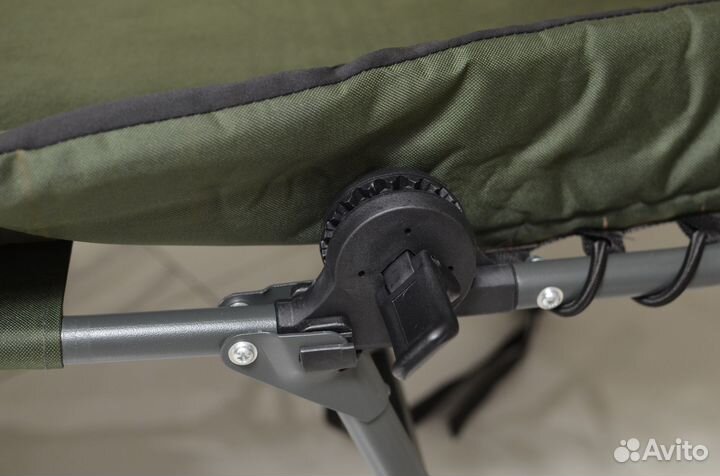 Раскладушка, карповая, кровать 8 ног, 200 кг