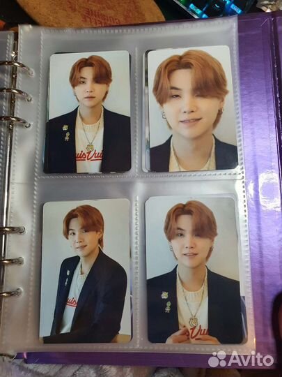 BTS Dicon официальные карты Юнги (Шуги)