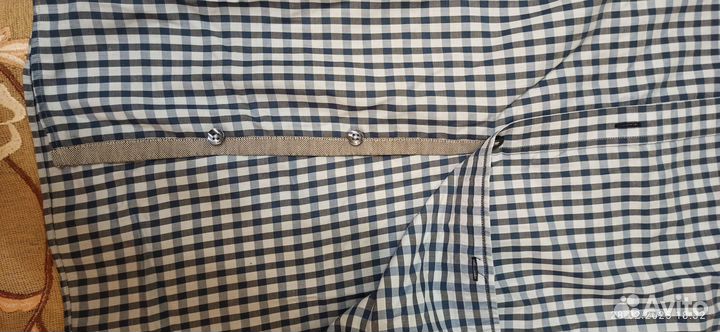 Мужская рубашка в клетку