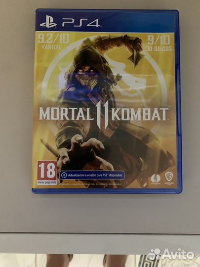 Игры для приставок ps4 бу mortal kombat 11