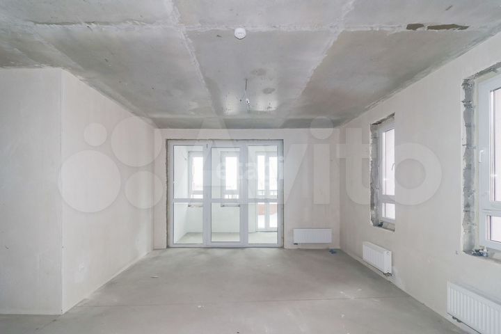 2-к. квартира, 60,7 м², 6/17 эт.