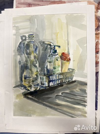 Акварельные этюды