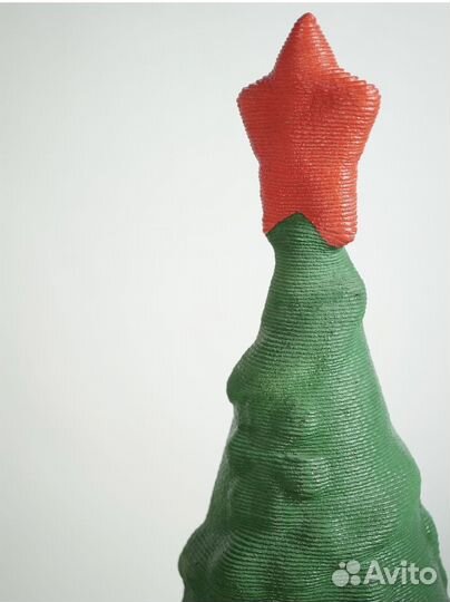 Бетонная Новогодняя Елка дизайнерская