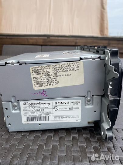 Штатная магнитола Форд фокус 2 рейстайлинг