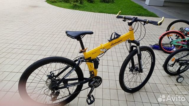 Велосипед lamborghini складной взрослый, Б/у купить в Москве | Авито