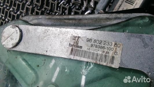 Стеклоподъемник задний правый peugeot 207 (LSV03FX