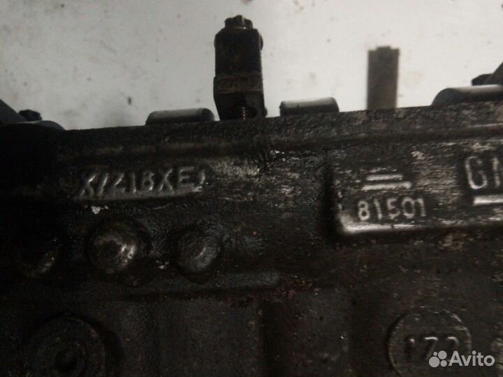 Z18xe гбц головка блока двигателя Opel