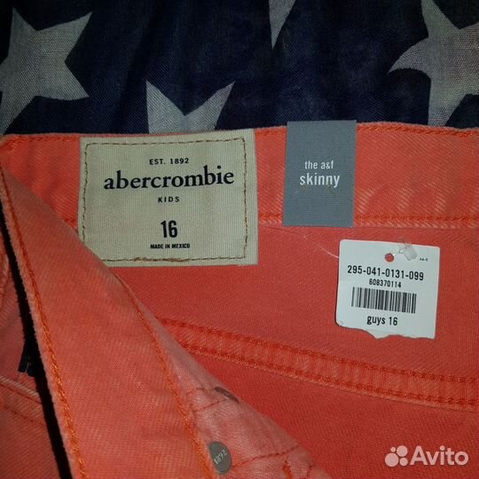 Abercrombie fitch джинсы kids /16