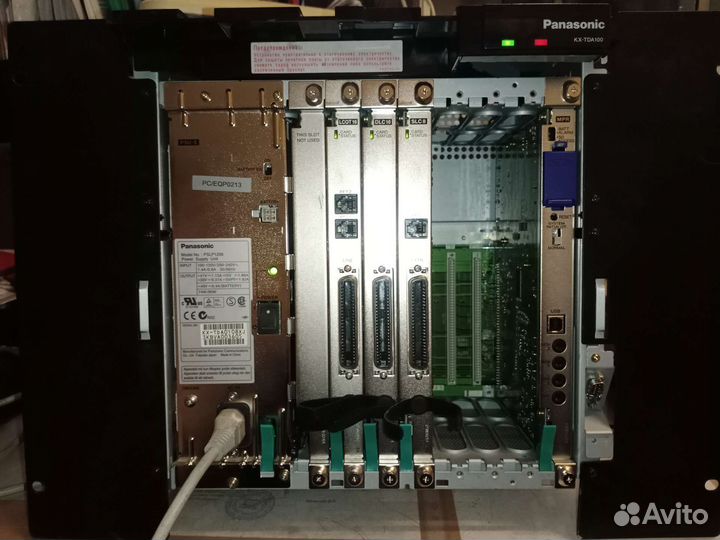 Атс panasonic KX-TDA100. Рабочая