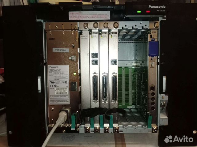 Атс panasonic KX-TDA100. Рабочая