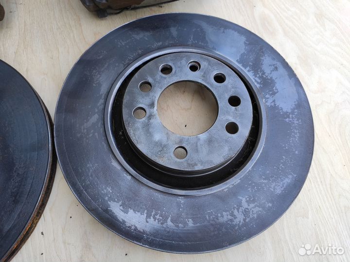 Суппорта диски 308мм на Opel Astra H Zafira B