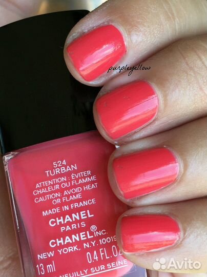 Chanel лак для ногтей 524 turban