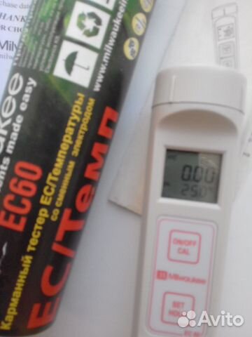 TDS/EC/С -метр Milwaukee EC60 кондуктометр солемер