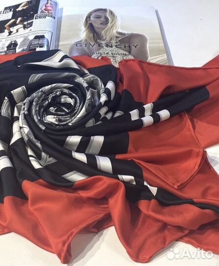 Платок пашмина шаль шарф Hermes