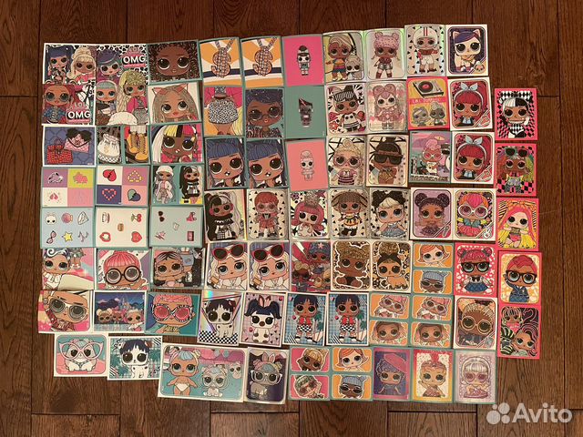 Наклейки для 4 альбома LOL panini omg