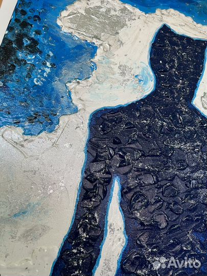 Картина текстурная на холсте 