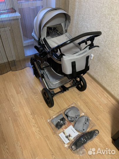 Коляска 2 в 1 luxmom