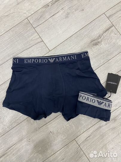 Трусы мужские транки Emporio Armani M 2шт оригинал