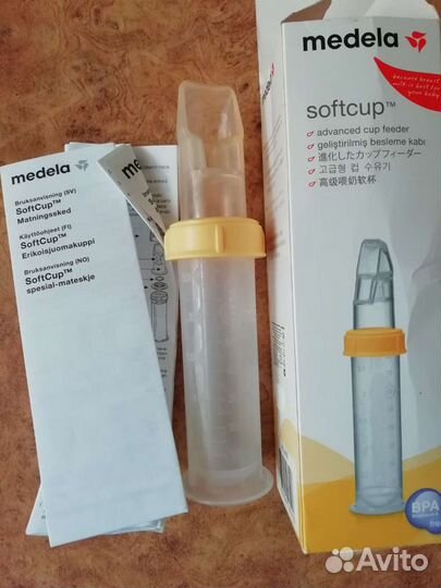 Поильник medela мягкая ложечка сохранение гв