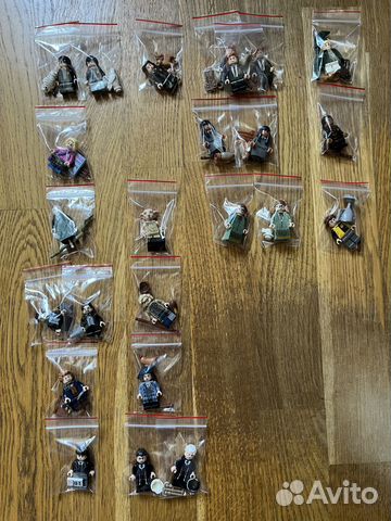 Лего минифигурки Гарри Поттер серии 1 и 2