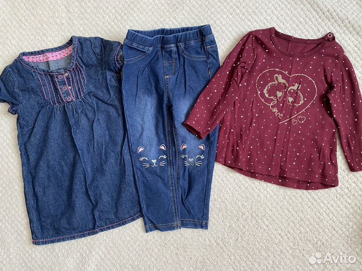 Детские вещи пакетом для девочек 86