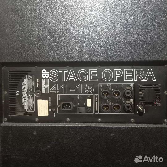 Сабвуфер db Technologies steage opera 41-15