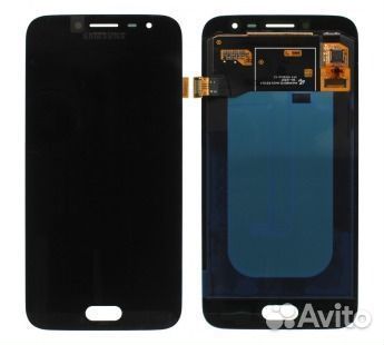 Дисплей для Samsung J250F в сборе Черный - (amoled