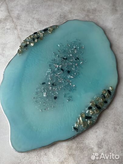 Набор посуды из эпоксидной смолы