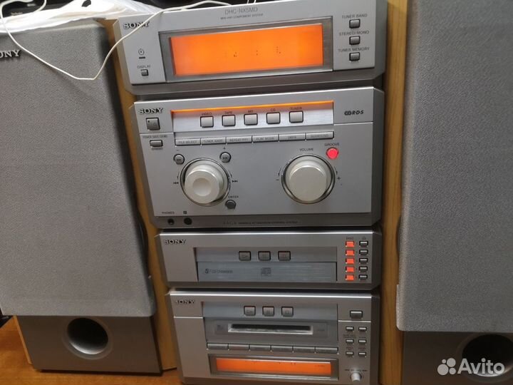 Музыкальный центр sony dhc nx 5mdsony