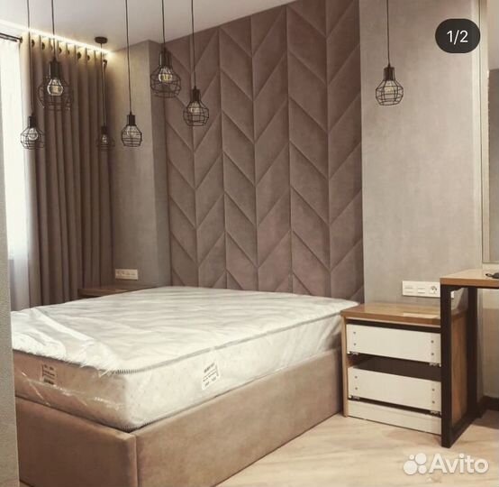 Мягкие панели на стену кровать стеновые панели