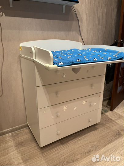 Комод с пеленальным столиком