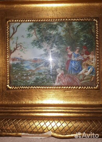 Антикварная живопись ivoire
