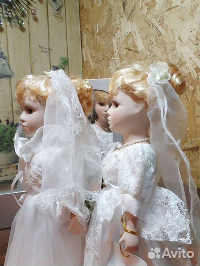 Кукла фарфоровая Невеста