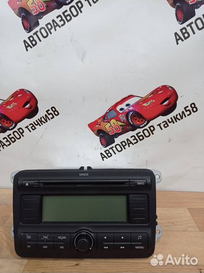 Штатная Магнитола Skoda Fabia 2 (5J) 5J 2009